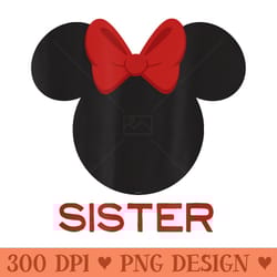 disney minnie mouse sister family - png clipart