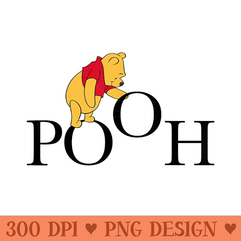 Disney Winnie the Pooh Letters - Vector PNG download - Bold & Eye Catching