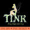 Womens Disney Peter Pan Tinker Bell Being Perfect Isnu2019t Easy - Transparent PNG download - Perfect for Sublimation Mastery
