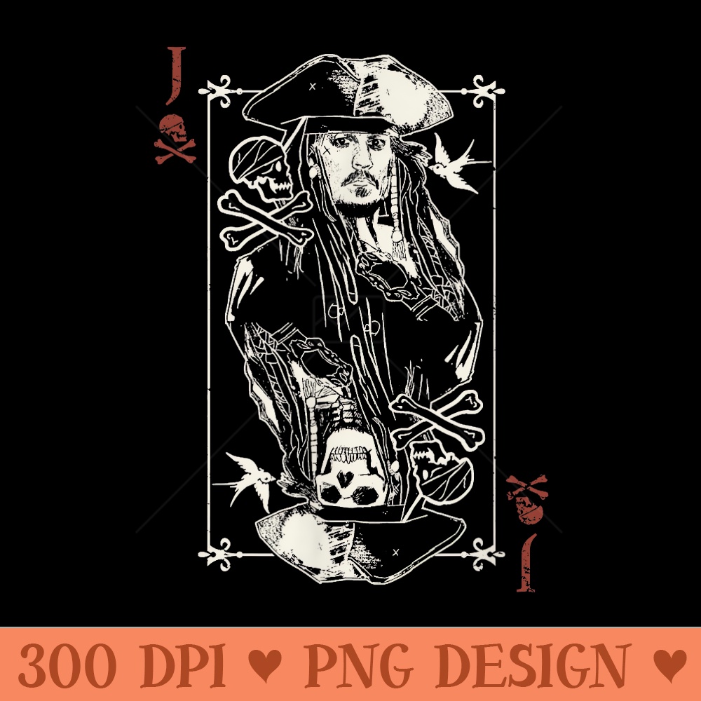 The Nightmare Before Christmas Jack Sparrow Playing - PNG download with transparent background - Unique And Exclusive Designs