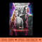 Marvel WandaVision Scarlett With Vision Glitch Poster - Ready To Print PNG Designs - Transform Your Sublimation Creations