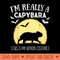 This Is My Human Im Really A Capybara Halloween - PNG Templates - Revolutionize Your Designs