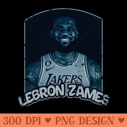 lebron james nba - high resolution png designs