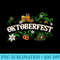 Oktoberfest Funny Beer Hat Pretzel And Edelweiss - Shirt Template Transparent - Premium Quality PNG Artwork