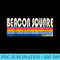 Womens Vintage Retro 70s 80s Style Hometown of Beacon Square, FL - High resolution PNG download - Perfect for Sublimation Mastery