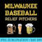 Classic Milwaukee Baseball Beer Fan Retro Wisconsin - Sublimation backgrounds PNG - Easy-To-Print And User-Friendly Designs