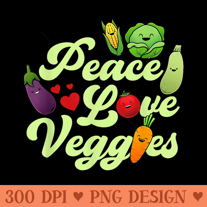 Funny Veggie Art For Vegetable Plant Vegan Lovers - PNG Clipart - Lifetime Access To Purchased Files