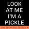 Im a Pickle Halloween Funny - High Quality PNG files - Instant Access To Downloadable Files