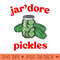 JARDORE Pickles Dill Pickle Lover Half Sour gherkins French - High Resolution PNG image download - High Resolution And Print Ready Designs