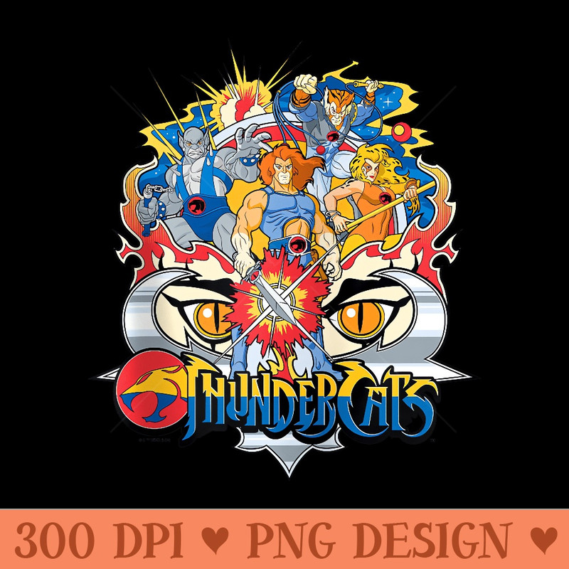 ThunderCats Go - Clipart PNG - Perfect for Sublimation Mastery
