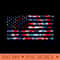 Tie Dye USA Flag American Flag 4th Of July Men - High Quality PNG Clipart - Unlock Vibrant Sublimation Designs