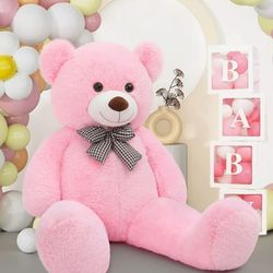 Giant Teddy Bear 47 Large Stuffed Animals Plush Toy ,,Pink