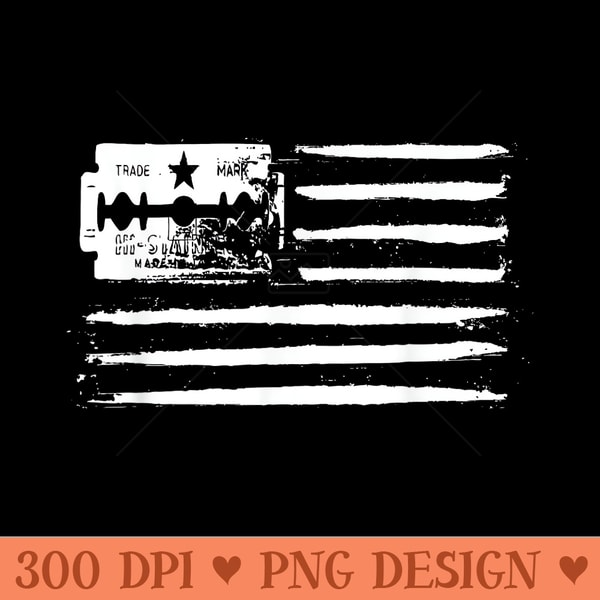 USA flag Lines of coke cocaine and razor blade - Vector PNG - Inspire ...