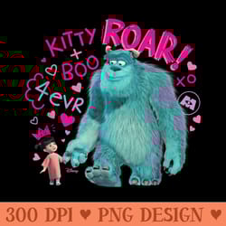 monsters inc kitty boo 4evr - trendy png designs