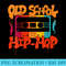 Womens Retro Old School Hip Hop 80s 90s Graffiti Cassette - PNG Templates - Easy-To-Print And User-Friendly Designs