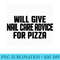 Nail Tech Artist Funny Will Give Nail Care Advice For Pizza - Digital PNG Downloads - Instant Access To Downloadable Files