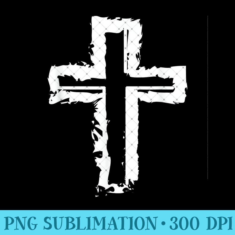 Cross Blessed Christian Faith Hope Love Jesus Redeemed - Printable PNG Graphics - Unleash Your Creativity