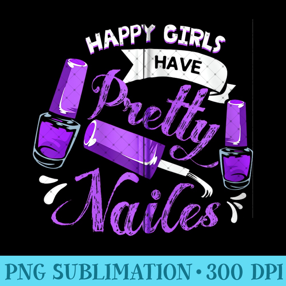 Nail Polish Design Cosmetology Nail Polishing Nail Tech Zip Hoodie - Trendy PNG Designs - Perfect for Sublimation Art