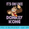 Super Mario It's On Like Donkey Kong - PNG Art Files - Unlock Vibrant Sublimation Designs