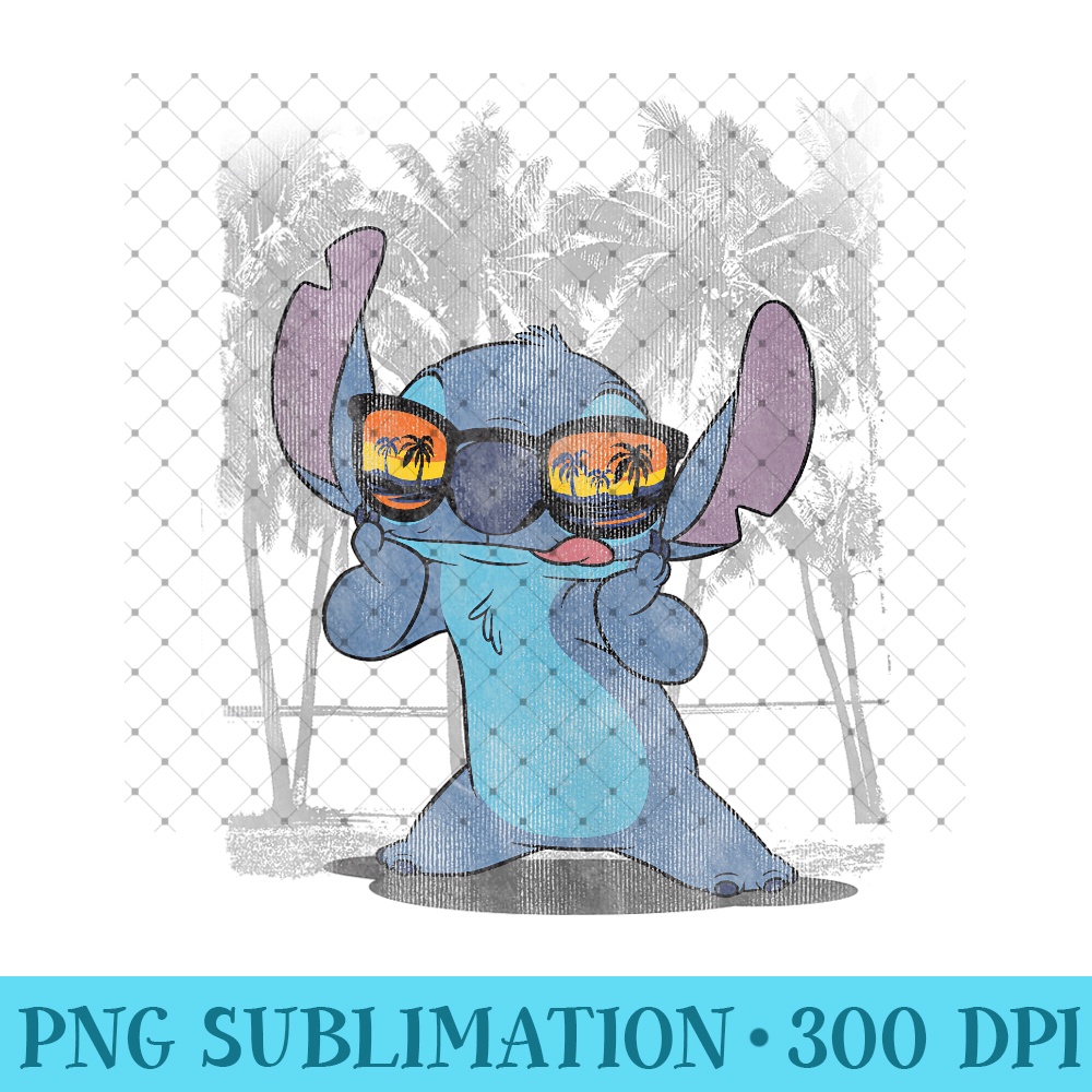 Lilo & Stitch - Hawaii - Exclusive PNG designs - Spice Up Your Sublimation Projects