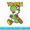 Nintendo Super Mario Yoshi Intro Jump - Trendy PNG Designs - Unlock Vibrant Sublimation Designs