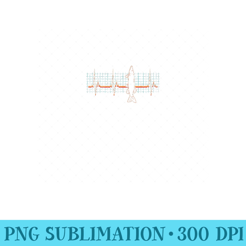 Northern Pike Fishing Retro Heartbeat Vintage 80s Style - Unique Sublimation patterns - Unleash Your Creativity