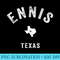 Ennis Texas TX Vintage 70s Athletic Sports Design - High Quality PNG Files - Perfect for Sublimation Mastery