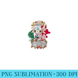 dia de los muertos axolotl - high quality png files