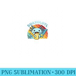 snaxolotl cute axolotl i axolotl questions funny - png design files
