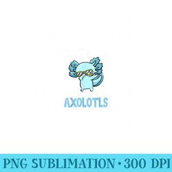 walking fish just a boy who loves axolotls - png clipart