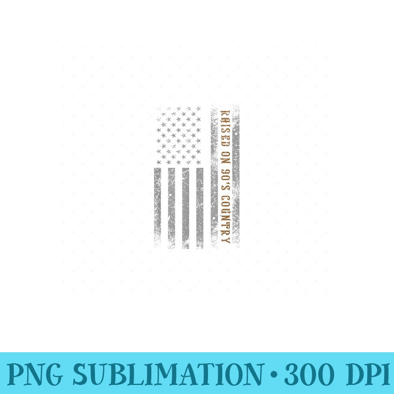Western t shirts for men women American Flag 90s country - Sublimation PNG Designs - Unique And Exclusive Designs