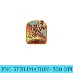 vintage 80s bmx rad distressed graphic - png design files