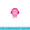 X Eyes Melting Pink Smile Face Melted Dripping Happy Face - PNG Prints - Bring Your Designs to Life