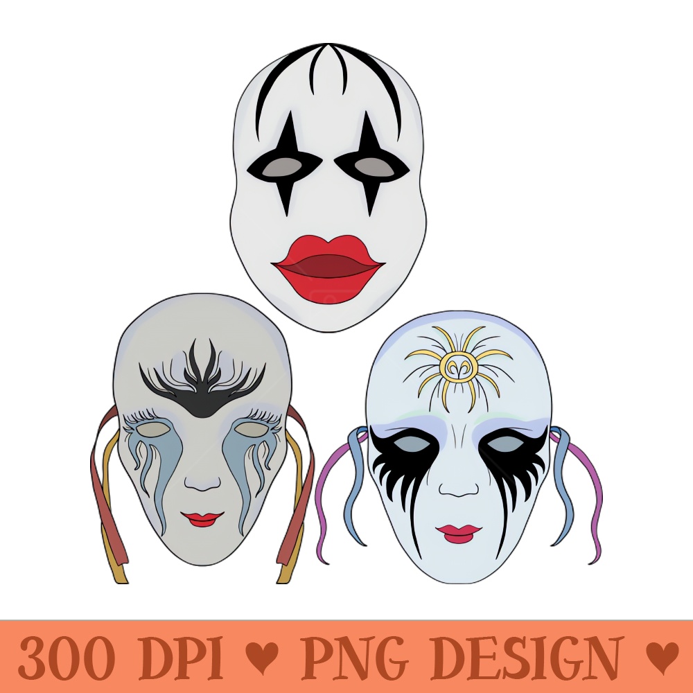 Carnival Party Mardi Gras - Sublimation printables PNG download - Instant Access To Downloadable Files