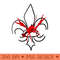 Fleur de lis crawfish - Sublimation designs PNG - Unlock Vibrant Sublimation Designs