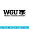 Western Governors University WGU Sweatshirt - PNG design downloads - High Resolution And Print-Ready Designs