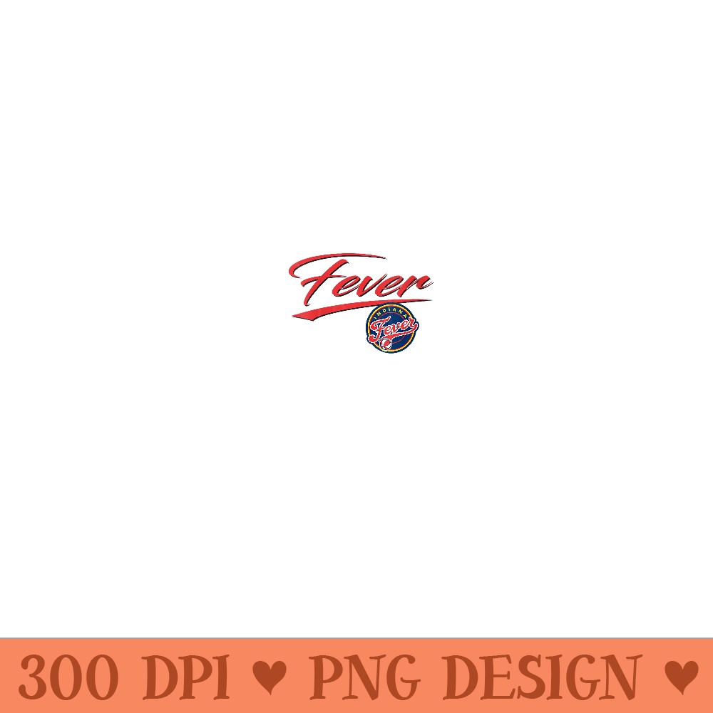 Womens WNBA Indiana Fever Officially Licensed - Ready To Print PNG Designs - Unlock Vibrant Sublimation Designs