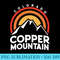 Copper Mountain Colorado Retro Ski Hoodie - PNG Graphics - Stunning Sublimation Graphics