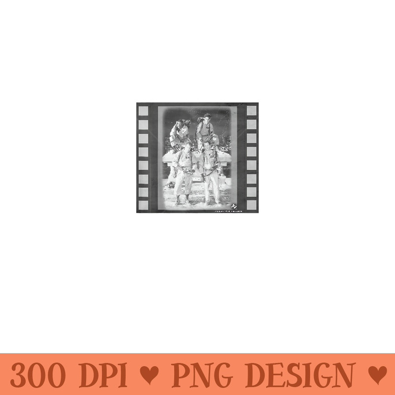 Ghostbusters Group Shot Vintage Film Poster - PNG Design Files - Bring Your Designs to Life