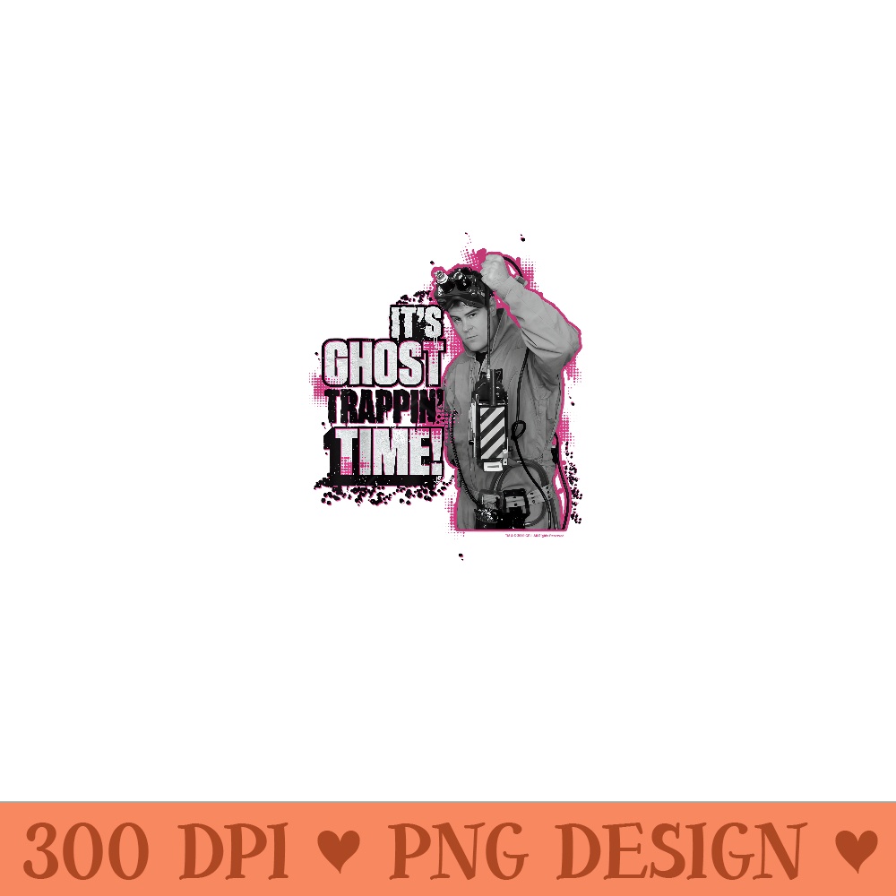 Ghostbusters Its Ghost Trappin Time - Mug Sublimation PNG - Perfect for Creative Projects