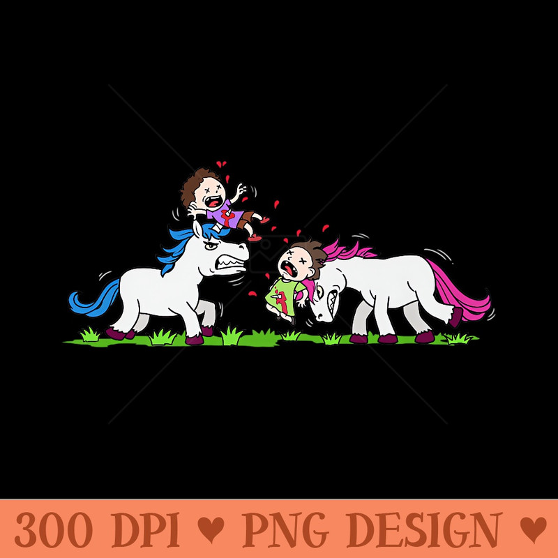 Funny Brutal Unicorns Killer Violent Magic Stab Creature Premium - Modern PNG designs - Revolutionize Your Designs