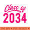 Class Of 2034 Retro Grow With Me Kindergarten Day Premium - PNG download for graphic design - Spice Up Your Sublimation Projects
