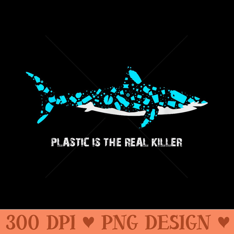 Shark Plastic Is The Real Killer Environmental - Free PNG download - Create with Confidence