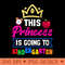 Princess Going To Kindergarten Back to School - High Resolution PNG image download - High Resolution And Print Ready Designs
