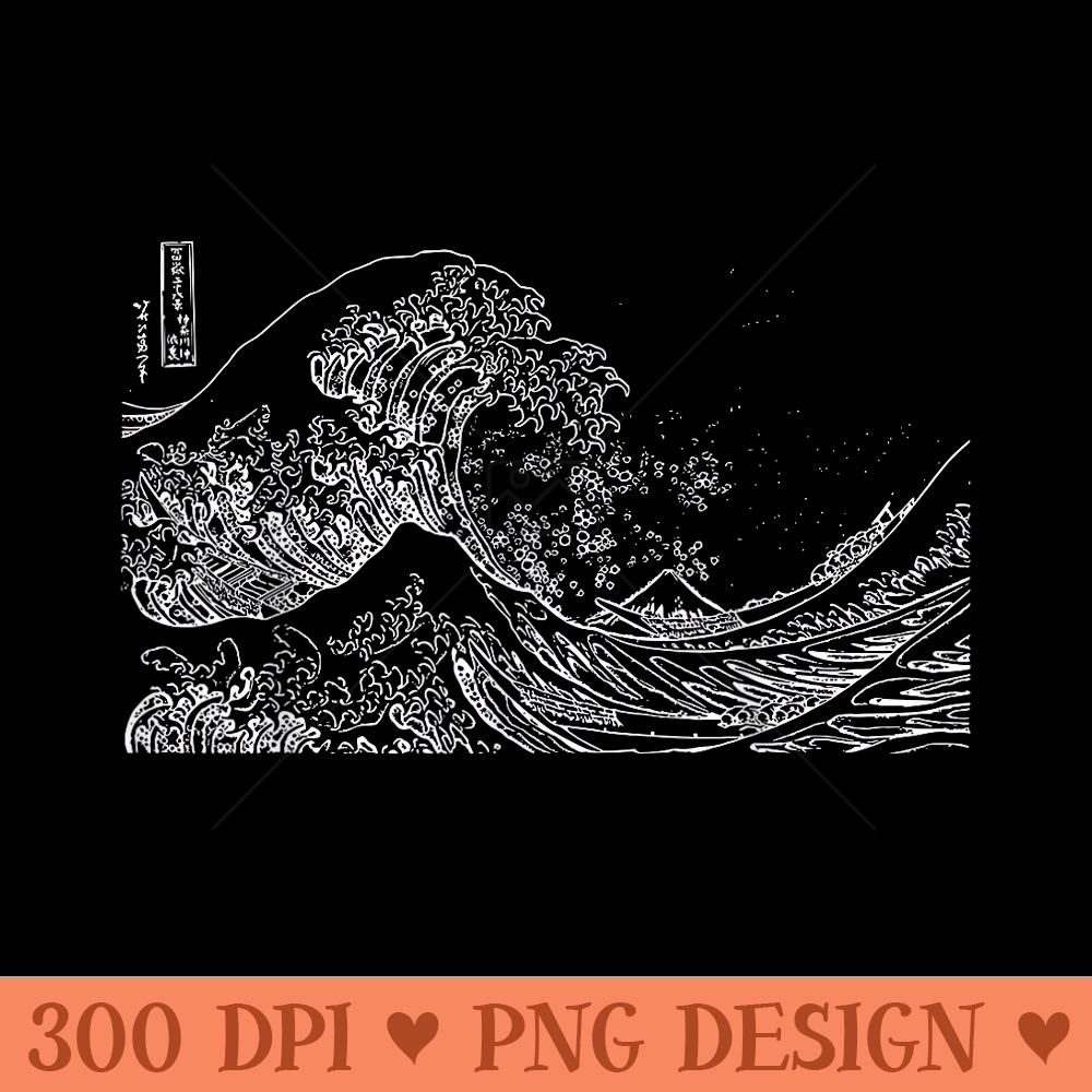 Japanese Wave Ocean Traditional Japan Graphic - Transparent PNG download - High Resolution And Print Ready Designs