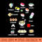 Kawaii Japanese Food , Japan Lover , Sushi Ramen - Transparent PNG Clipart - Easy To Print And User Friendly Designs