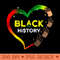 We All Have The Same Heart Black History Month - PNG Clipart for Graphic Design - Revolutionize Your Designs