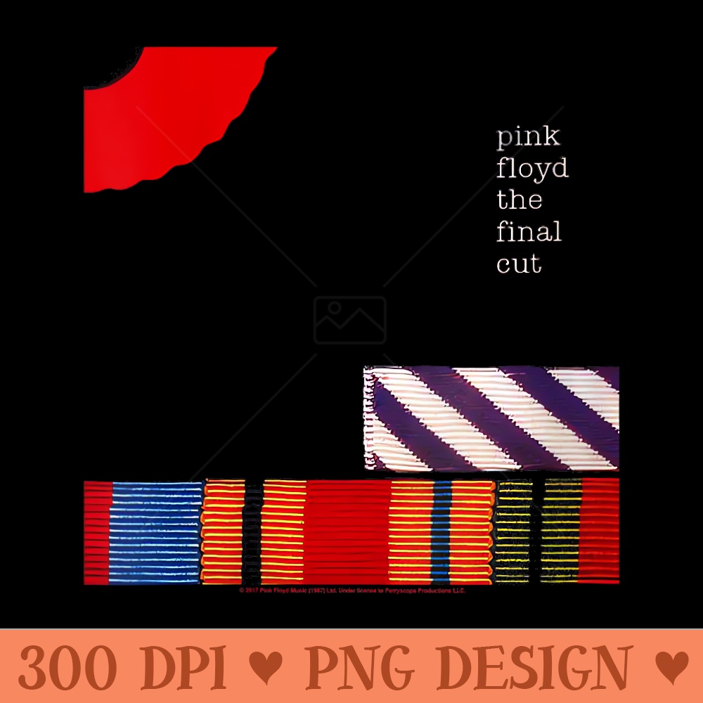 s PINK FLOYD THE FINAL CUT - PNG download with transparent background - Perfect for Sublimation Art