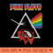Pink Floyd Retro Dark Side of the Moon Pig T - PNG download - Perfect for Creative Projects