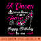 A Queen Was Born In June Birthday s For Girl - Sublimation PNG Designs - Limited Edition And Exclusive Designs
